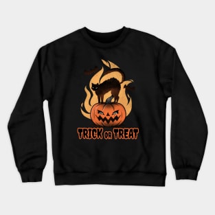 Halloween Trick Or Treat Crewneck Sweatshirt